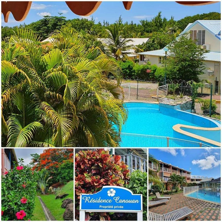 Appartement Ker-Eol Residence Canouan Sainte-Anne Avec Piscine Экстерьер фото